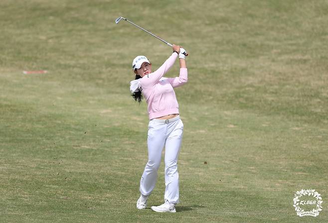 박보겸 넥센세인트나인 마스터즈 2025 1R 7번홀 아이언샷