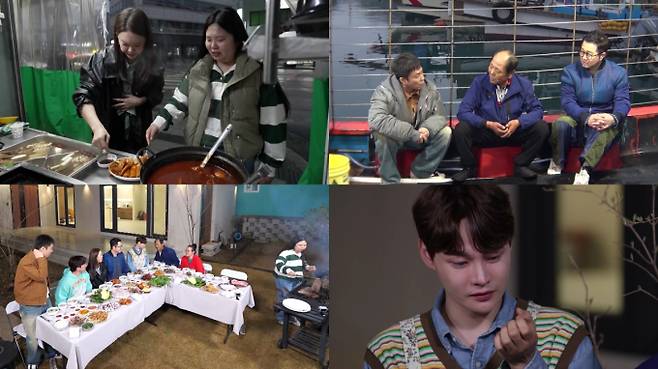 ‘살림남’ 박서진 삼천포 상차림 먹방 (사진: KBS)