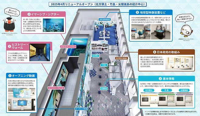 영토·주권전시관 리뉴얼 팜플렛.