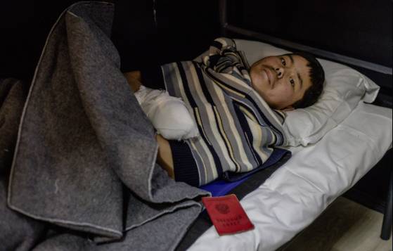 지난 1월 볼로디미르 젤렌스키 우크라이나 대통령이 공개한 우크라이나군에 의해 생포된 북한군. 젤렌스키 엑스(X) 캡처