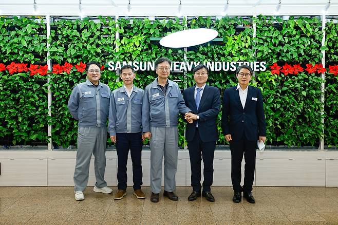 변광용 경남 거제시장, 삼성중공업 간담회 [경남 거제시 제공. 재판매 및 DB 금지]