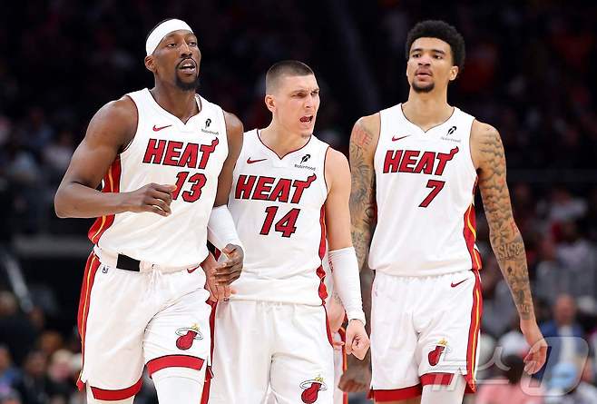 NBA 마이애미 히트가 플레이오프 진출에 성공했다. ⓒ AFP=뉴스1