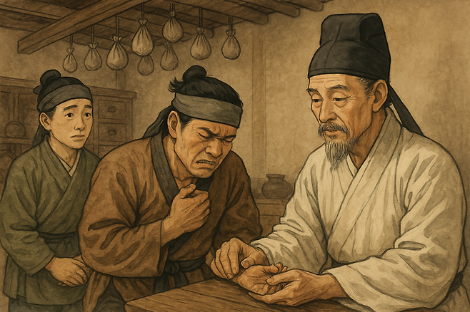 청나라 때 명의인 왕청임은 모든 질병의 원인을 어혈(瘀血)로 봤다. 그는 저서 <의림개착(醫林改錯)>에 다양한 처방을 수록해서 어혈을 치료했다. 그 중 혈부축어탕(血府逐瘀湯)은 어혈을 치료하는 대표적인 처방이다. 챗GPT에 의한 AI생성 이미지