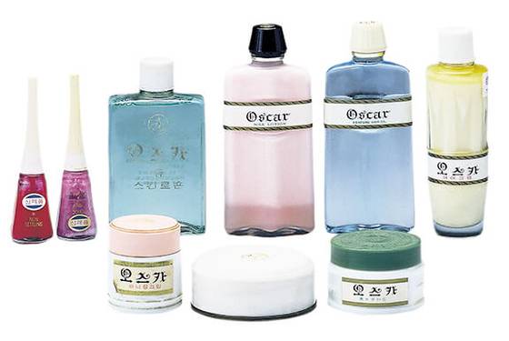 지난 1964년 국내 화장품 최초로 해외에 수출된 오스카 브랜드. 사진 아모레퍼시픽