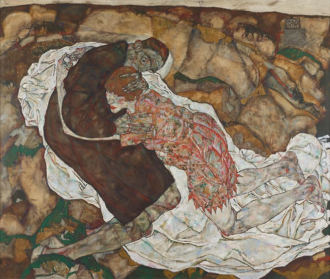 에곤 쉴레 [죽음과 소녀], 1915 ©Belvedere