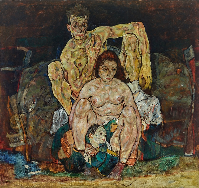 에곤 쉴레 [가족], 1918 ©Belvedere