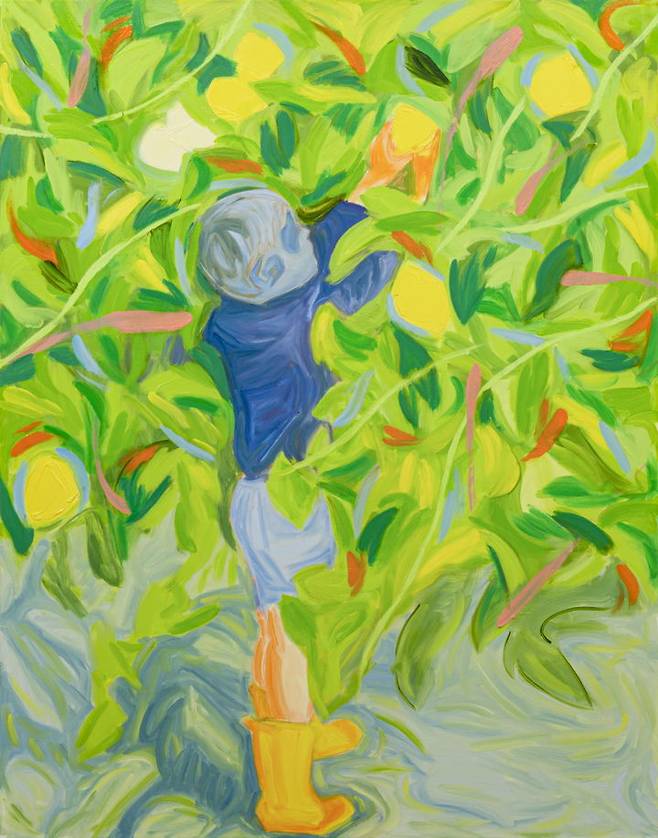 함미나_레몬 숲, 2024, 캔버스에 유채, 116.8 x 91cm *재판매 및 DB 금지