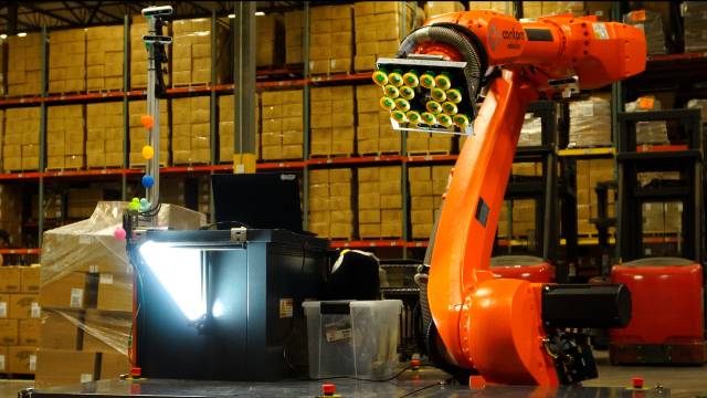 콘토로가 개발한 물류 하역 로봇의 모습. 사진 제공=콘토로