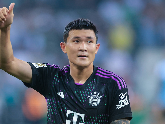 김민재. 바이에른 뮌헨 홈페이지