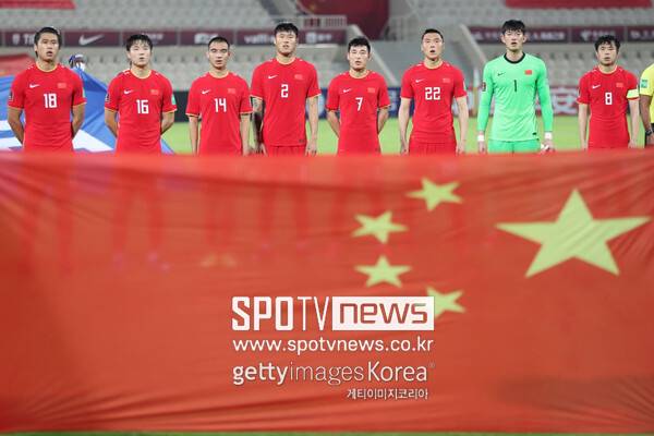 ▲ 중국은 4위를 확보해 플레이오프를 통한 2026 북중미 월드컵 진출에 사활을 걸었다.