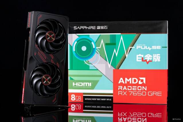 AMD가 중국 시장에 공급하는 라데온 RX 7650 GRE 에디션. (사진=사파이어)