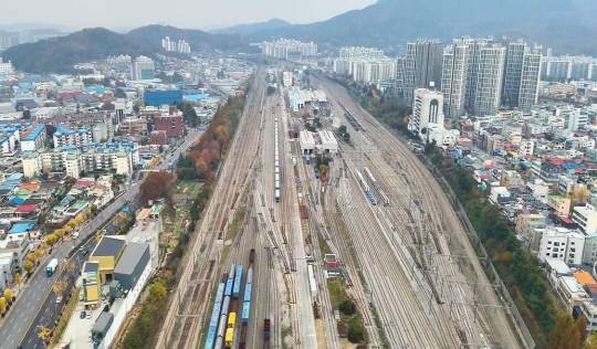 국가선도사업으로 선정된 대전 조차장 이전·개발계획 부지. 대전시 제공