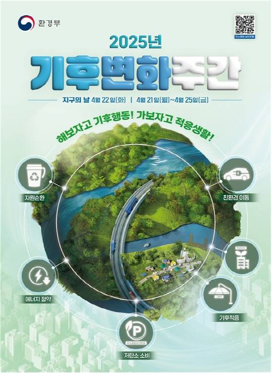 기후변화주간' 행사 안내 포스터. [환경부 제공]