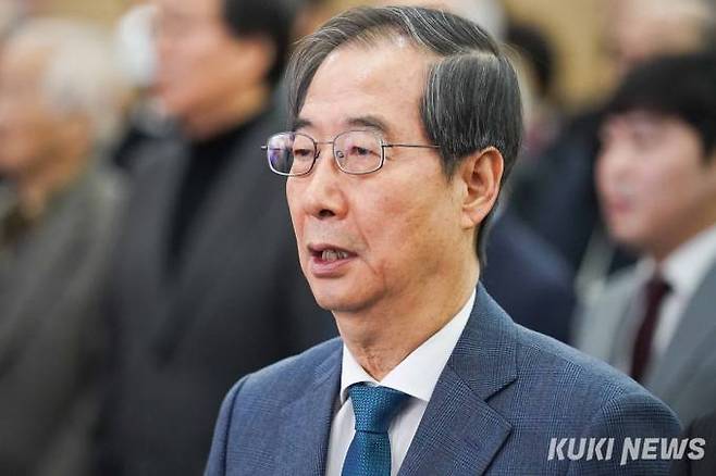 한덕수 대통령 권한대행. 쿠키뉴스 자료사진