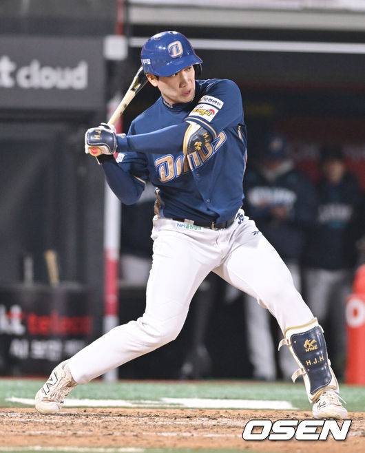 [OSEN=조은정 기자] NC 한재환. 2025.04.08 /cej@osen.co.kr