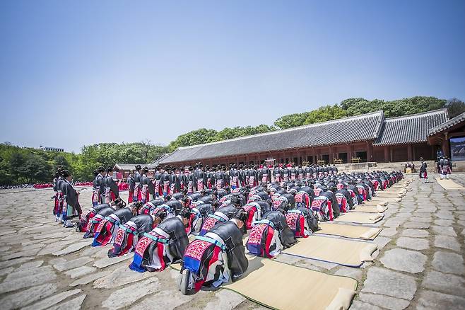 종묘 정전 제향  [국가유산청 궁능유적본부 제공. 재판매 및 DB 금지]