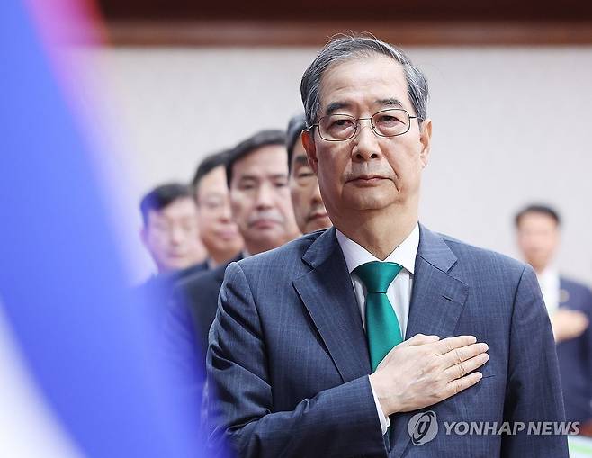 한덕수 대통령 권한대행 국무총리 [연합뉴스 자료사진]