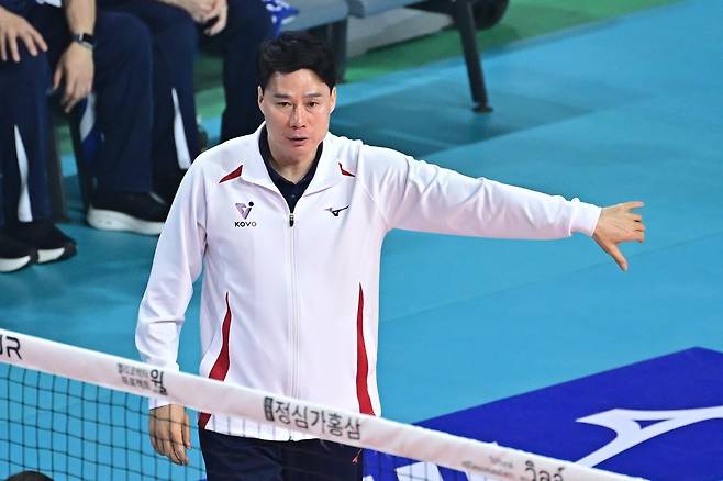 한국 강성형 감독 [한국배구연맹 제공. 재판매 및 DB 금지]
