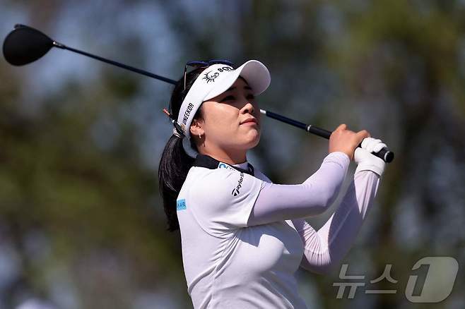 미국여자프로골프(LPGA) 투어의 윤이나.  ⓒ AFP=뉴스1