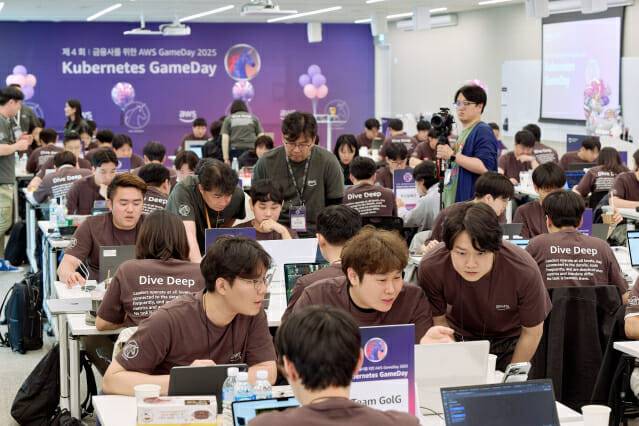 제 4회 AWS 게임데이 현장(이미지=AWS)