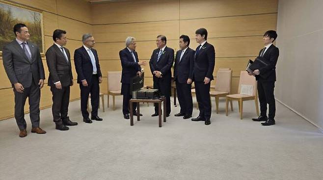 이시바 시게루 일본 총리 엑스(옛 트위터) 캡처