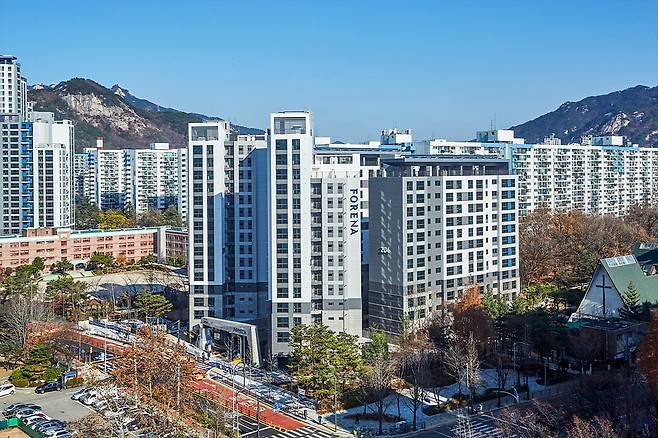 서울 노원구 상계동 포레나 노원 아파트 전경 사진=㈜한화