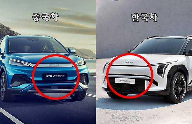 글로벌 자동차 시장에서 전기차 대중화를 이끌고 있는 아토3와 EV3 [사진출처=BYD, 기아/편집=최기성 매경닷컴 기자]