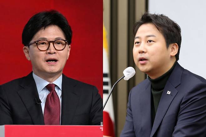 한동훈 국민의힘 대선 경선 후보(왼쪽)와 장예찬 전 국민의힘 최고위원(오른쪽). (출처=뉴시스 DB) *재판매 및 DB 금지