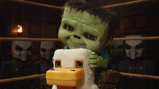 '마인크래프트 무비' 열풍을 일으킨 캐릭터 ‘치킨 조키'. 사진 제공=워너브러더스 코리아