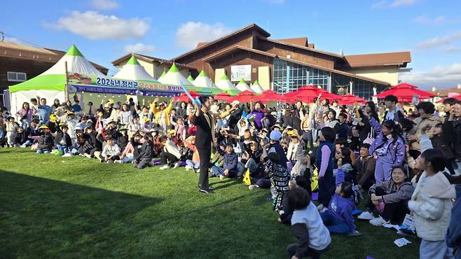 지난해 하이원리조트 마운틴베이스에서 진행한 키즈 원더랜드         사진제공｜하이원리조트