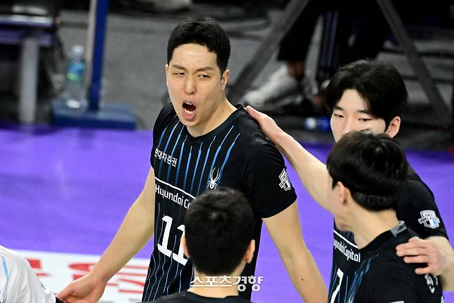 현대캐피탈에 잔류한 최민호. KOVO 제공