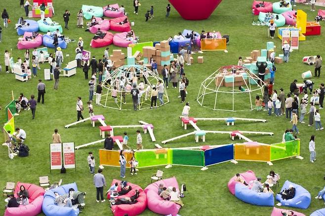 책읽는 서울광장 창의놀이터 [서울시 제공. 재판매 및 DB 금지]