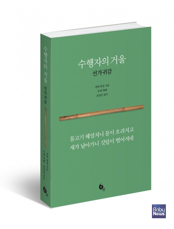 「수행자의 거울-선가귀감(禪家龜鑑)」(저자 청허 휴정, 번역 무명, 정가 1만 6800원). ⓒ새움출판사