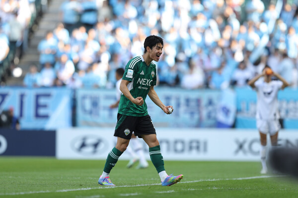 전북현대 전진우. 사진┃한국프로축구연맹