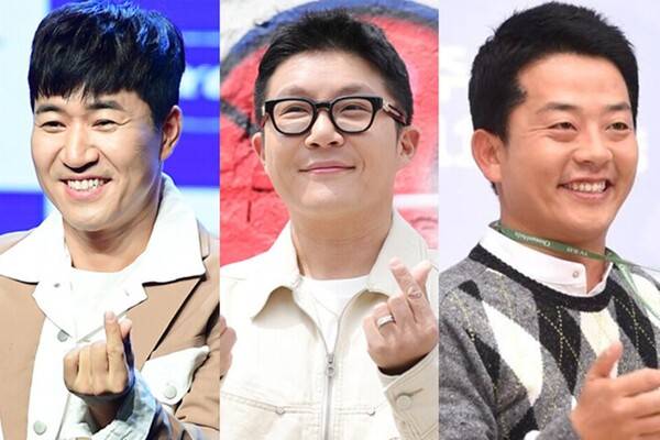 사진= 스포츠한국 DB / 김종민, 조세호, 김준호(왼쪽부터)&nbsp;