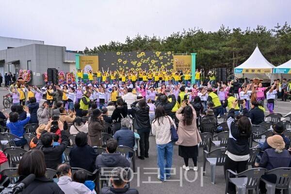 개군면 산수유 축제/투어코리아뉴스 정명달 기자