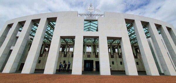 호주 수도 캔버라에 있는 연방의회 건물 (사진=정동철)