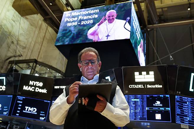 미국 뉴욕증권거래소(NYSE). /로이터 연합뉴스