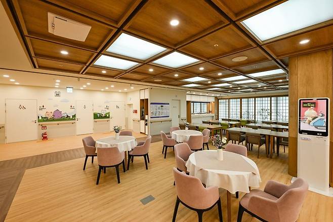 경기 성남시 분당구에 위치한 신한라이프의 분당데이케어센터 전경. 신한라이프 제공