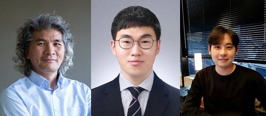 이창준(왼쪽부터) IBS 단장, 송경우 교수, 권재 IBS 박사후연구원



.