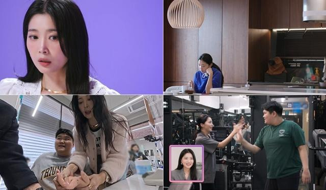 배우 오윤아가 솔로 생활 13년 차 '싱글맘'의 일상을 공개하며 16살 연하남으로부터 대시를 받은 후일담을 밝힌다. SBS Plus·E채널 제공