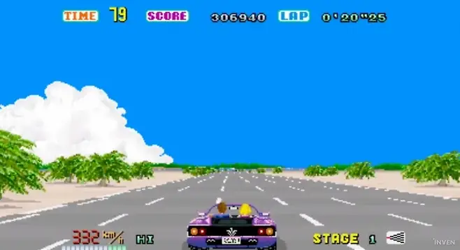 ▲ '아웃런' 실사화는 게임 원작 영화의 성공 사례가 될 수 있을까?