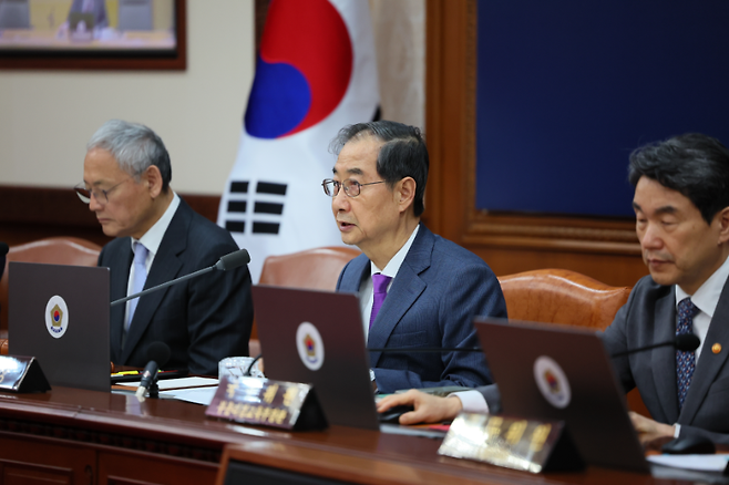 한덕수 대통령 권한대행 국무총리