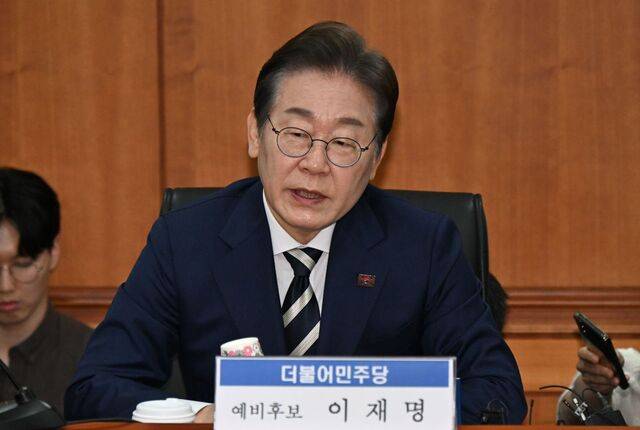 더불어민주당 이재명 대선 경선 후보가 21일 서울 여의도 금융투자협회에서 열린 자본시장 활성화를 위한 정책간담회에서 발언하고 있다. 이병주 기자