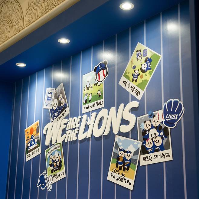 에버랜드 라이온즈 팝업스토어 / 사진=삼성물산