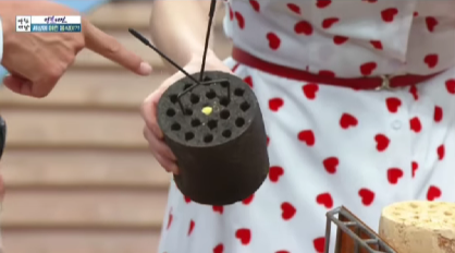 연탄 모양 빵. [KBS1TV ‘아침마당’ 갈무리]