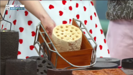 연탄재 모양 빵. [KBS1TV ‘아침마당’ 갈무리]