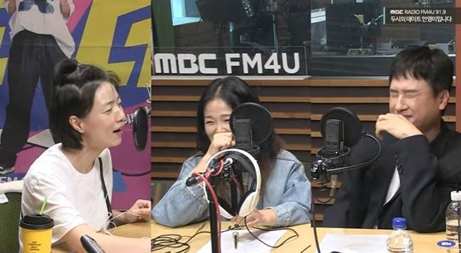 왼쪽부터 안영미, 서영은, 지우/MBC FM4U ‘두시의 데이트 안영미입니다’