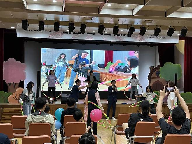 [서울=뉴시스] 국립해양유산연구소 어린이날 문화행사 가족레크리에이션 (사진=국가유산청 제공) 2025.04.22. photo@newsis.com *재판매 및 DB 금지