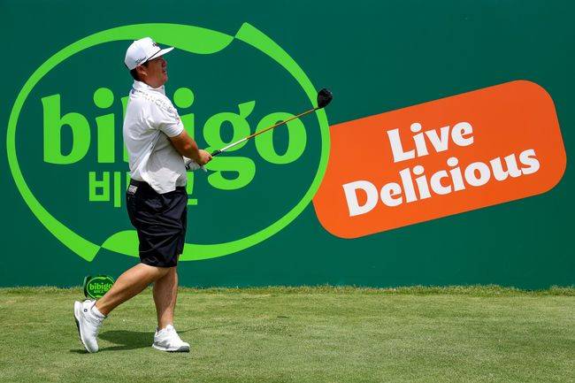 더 CJ컵 바이런 넬슨 연습라운드에서 플레이 하는 임성재.